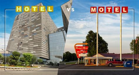 Hotel vs Motel .